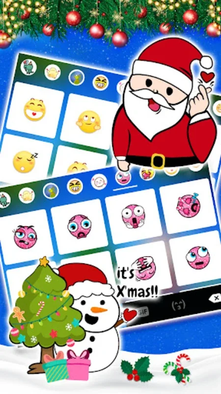 Santa Christmas Day for Android - Customizable Keyboard