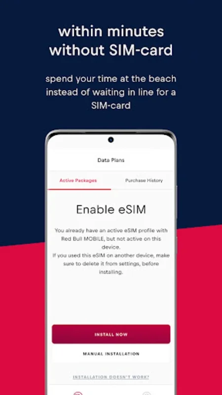 Red Bull MOBILE Data for Android: Affordable Global Connectivity