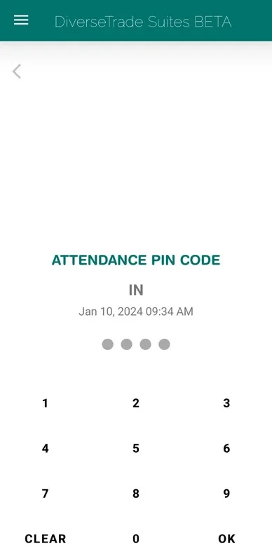 DiverseTrade Suites BETA for Android - Mobile Biometric Attendance