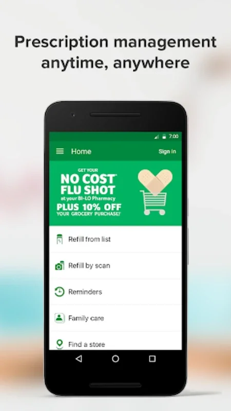 BI-LO Rx for Android - Streamlined Prescription Management