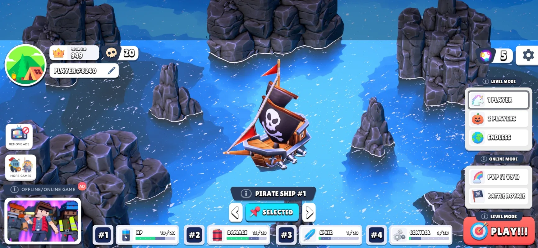 Pirate.io Battle Royale for Android - Engaging Pirate Shooter