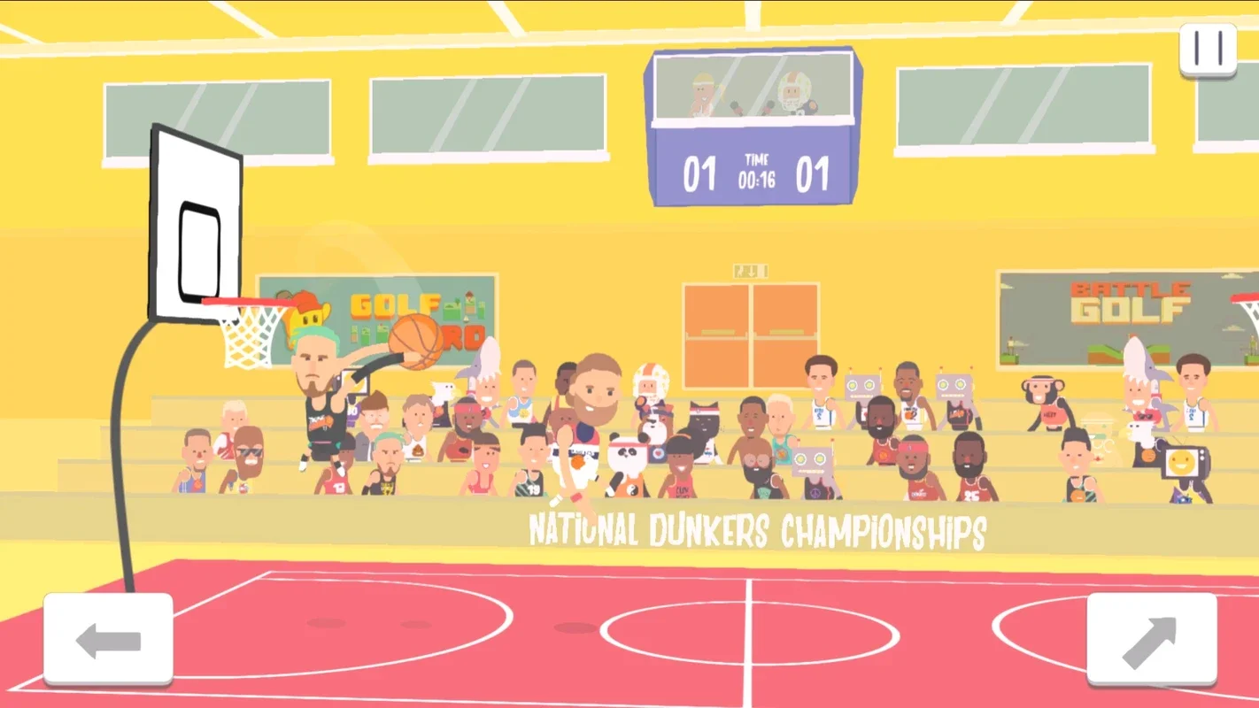 Dunkers 2 for Android - Slam Dunk Fun