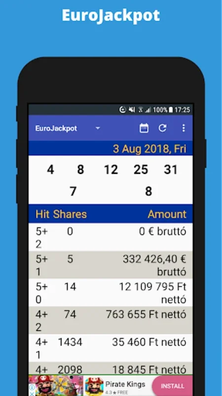 Hungary Lotto for Android - Check Lottery Results Easily