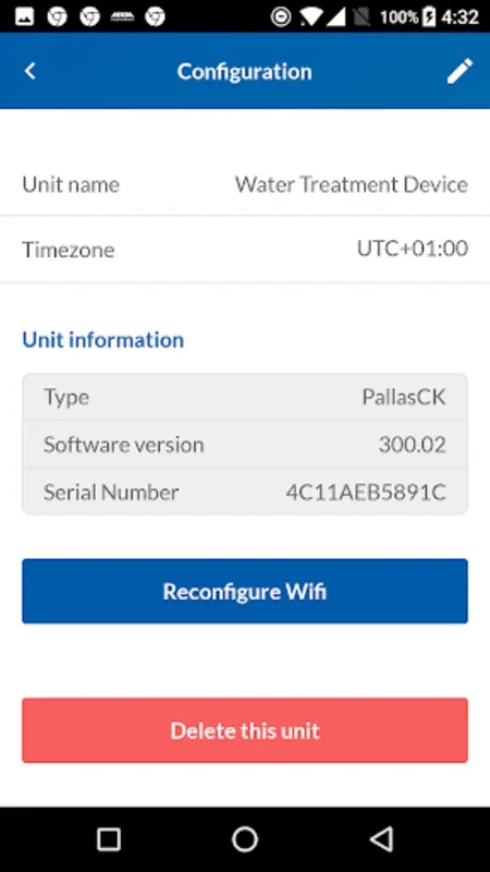 Manage My Softener for Android - Simplify Water Softener Management