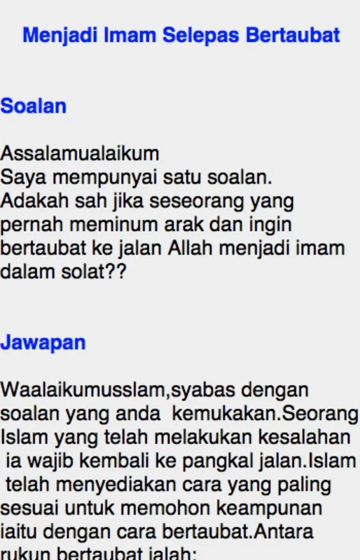 SOLAT TAUBAT for Android - Spiritual Guidance App