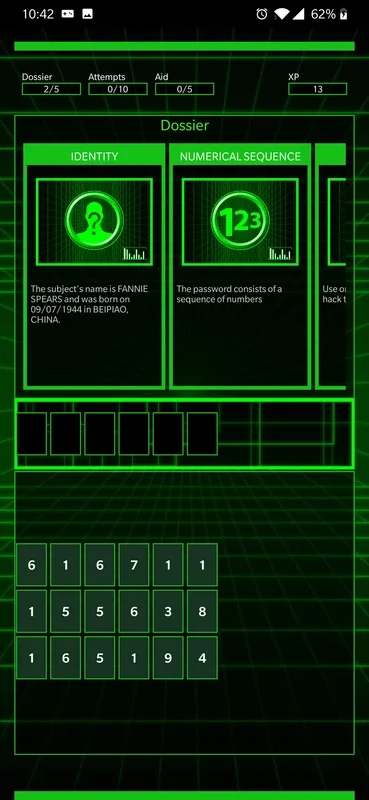 HackBot Hacking Game: Android Puzzle Game - Crack Passwords