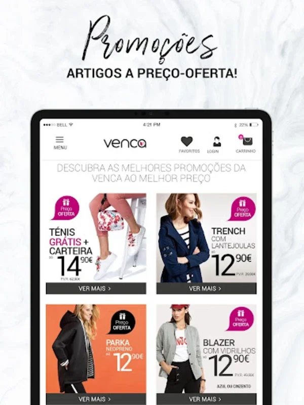 Venca Portugal - Roupa online for Android: Unbeatable Fashion Deals