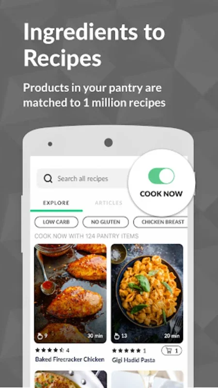 Cooklist for Android: Streamline Pantry and Grocery Tasks