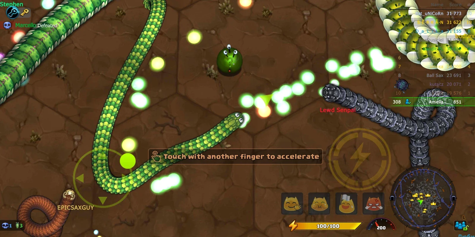 Little Big Snake for Android - Play and Compete