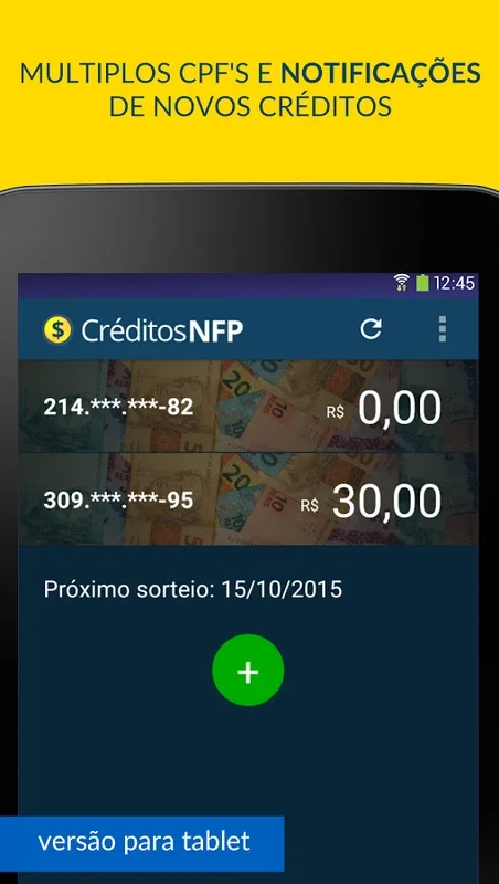 Créditos NFP for Android: Empowering Credit Management