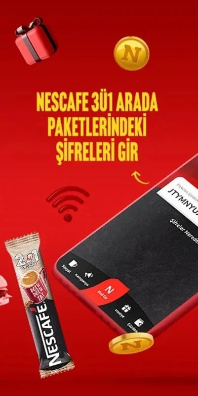 Nescafé 3ü1 Arada NE'APP for Android - Earn Points with Every Coffee Purchase