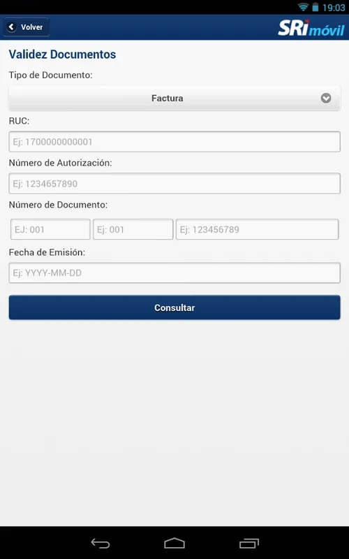 SRI Móvil for Android - Simplify Tax Management