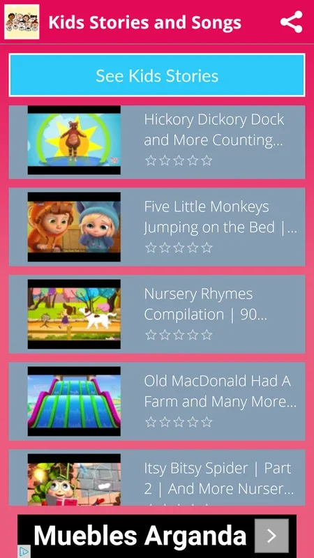 Canciones y Cuentos for Android: Engaging Kids' Entertainment