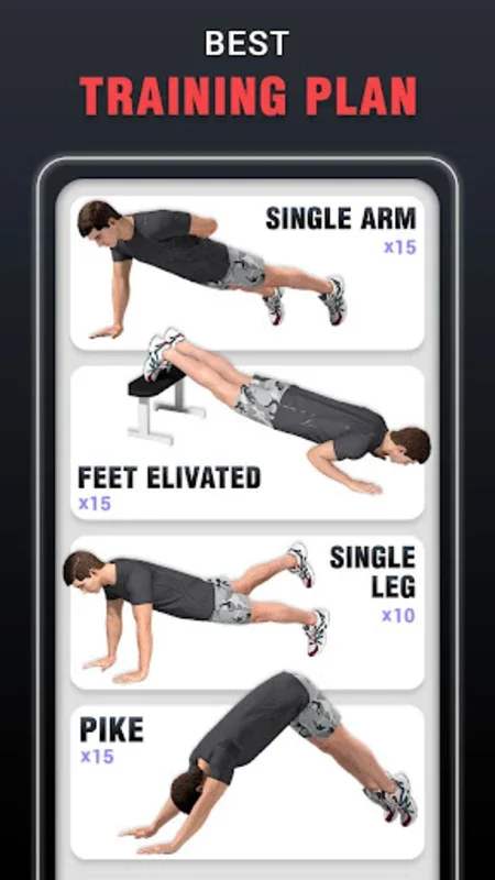 Chest Workouts for Men at Home for Android - Build Strong Chest