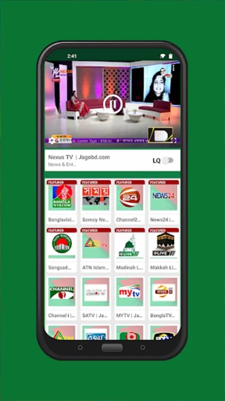 JagoBD App (Official) for Android: Bangladeshi TV and News