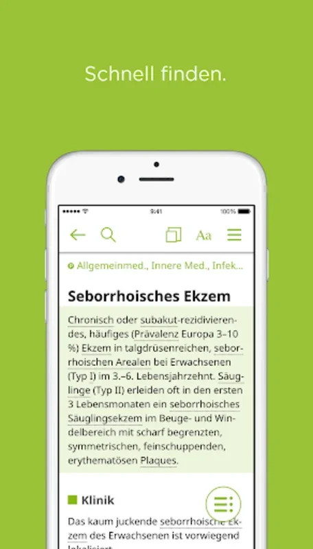 Pschyrembel for Android - Medical Reference App