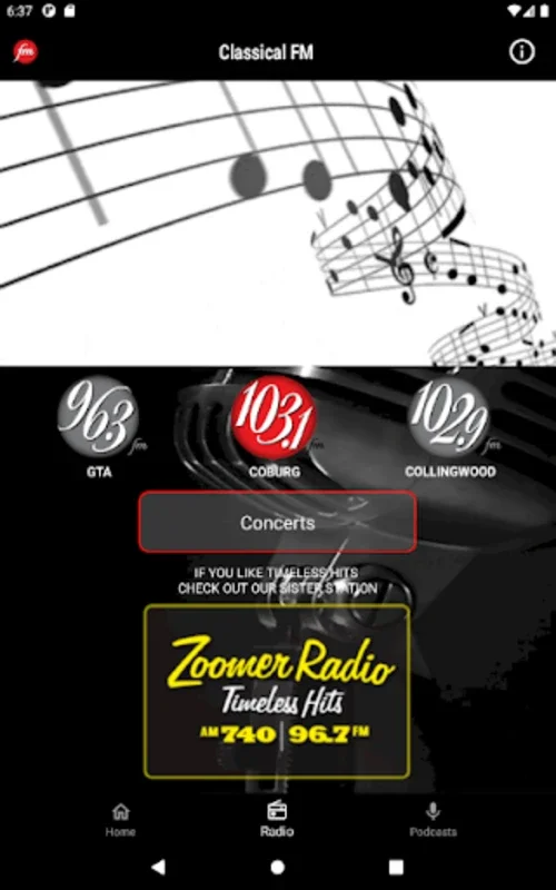 Classical FM for Android - Unrivaled Musical Experience