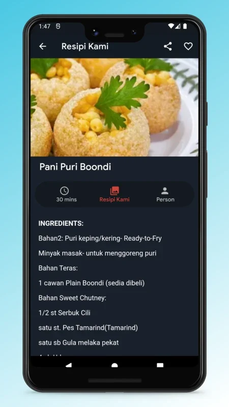 Malaysian Food Recipe App for Android - Culinary Delight