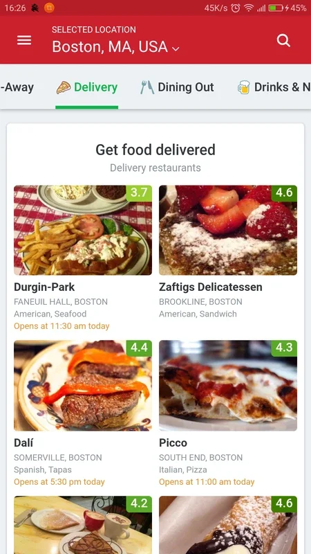 Zomato for Android: Your Culinary Guide