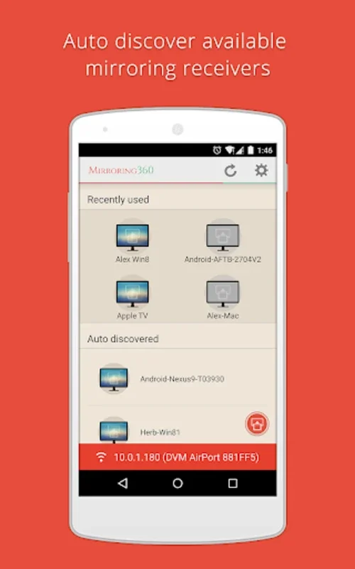 Mirroring360 Sender for Android - Screen Sharing Made Easy