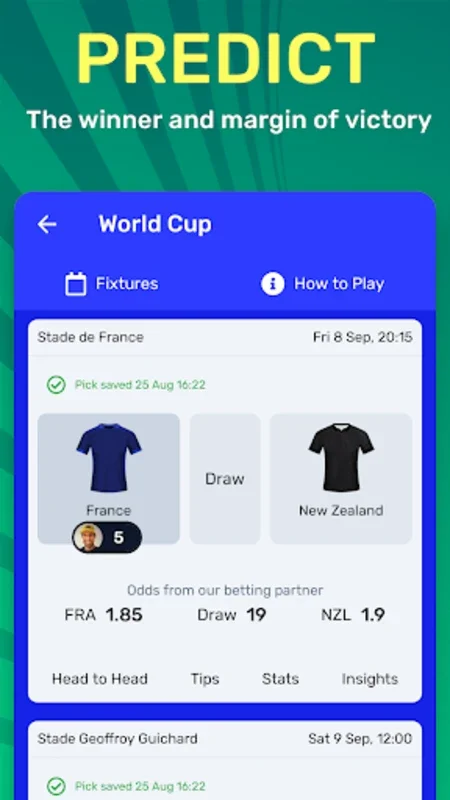 Superbru Rugby for Android: Immersive Rugby Predictions