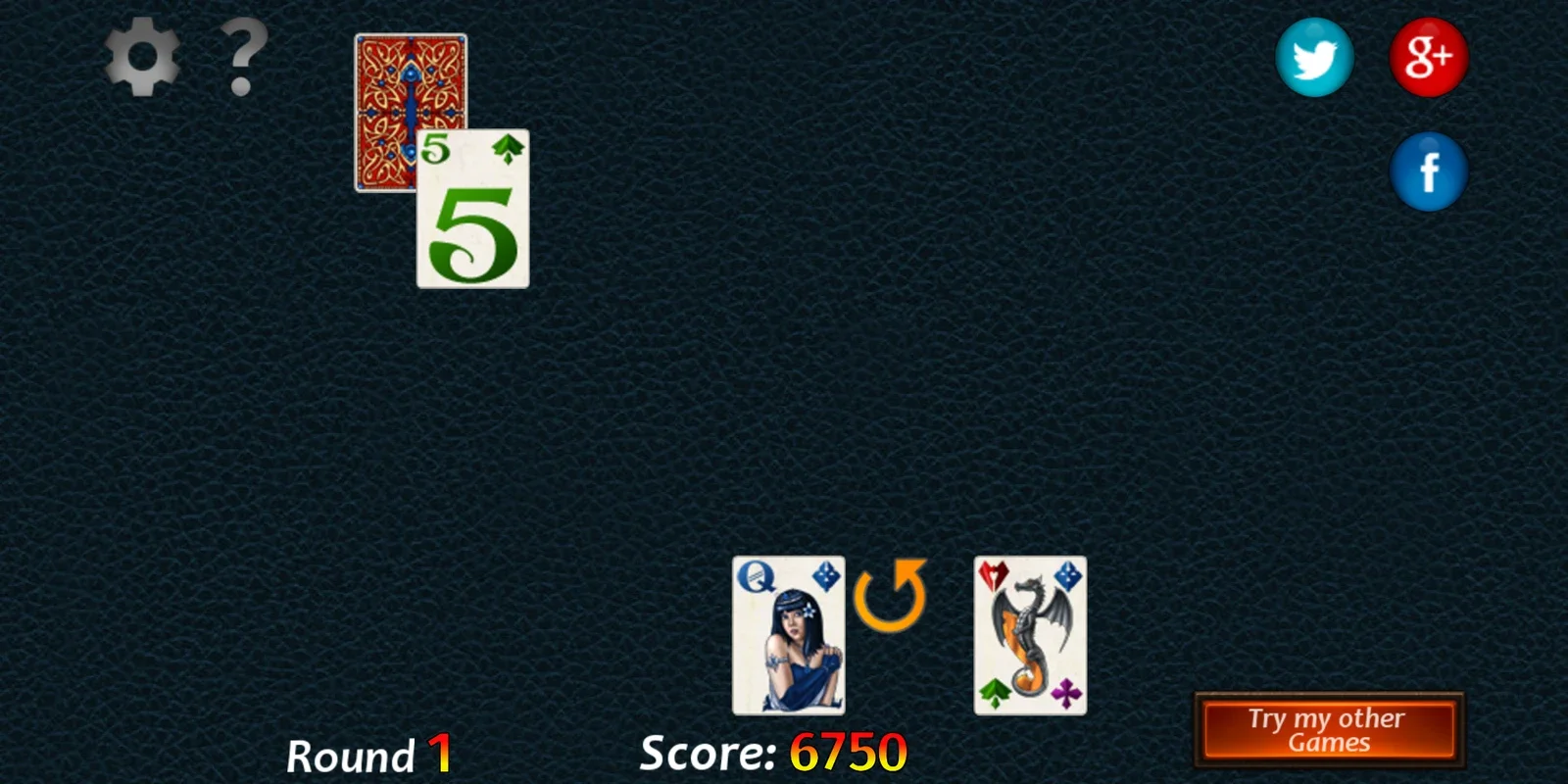 Fantasy Solitaire TriPeaks for Android - No Time Limit Solitaire Fun