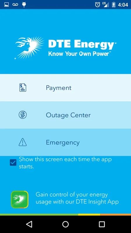 DTE Energy for Android - Manage Energy & Report Outages