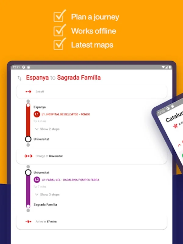 Barcelona Metro Map & Routing for Android - Hassle-Free Travel