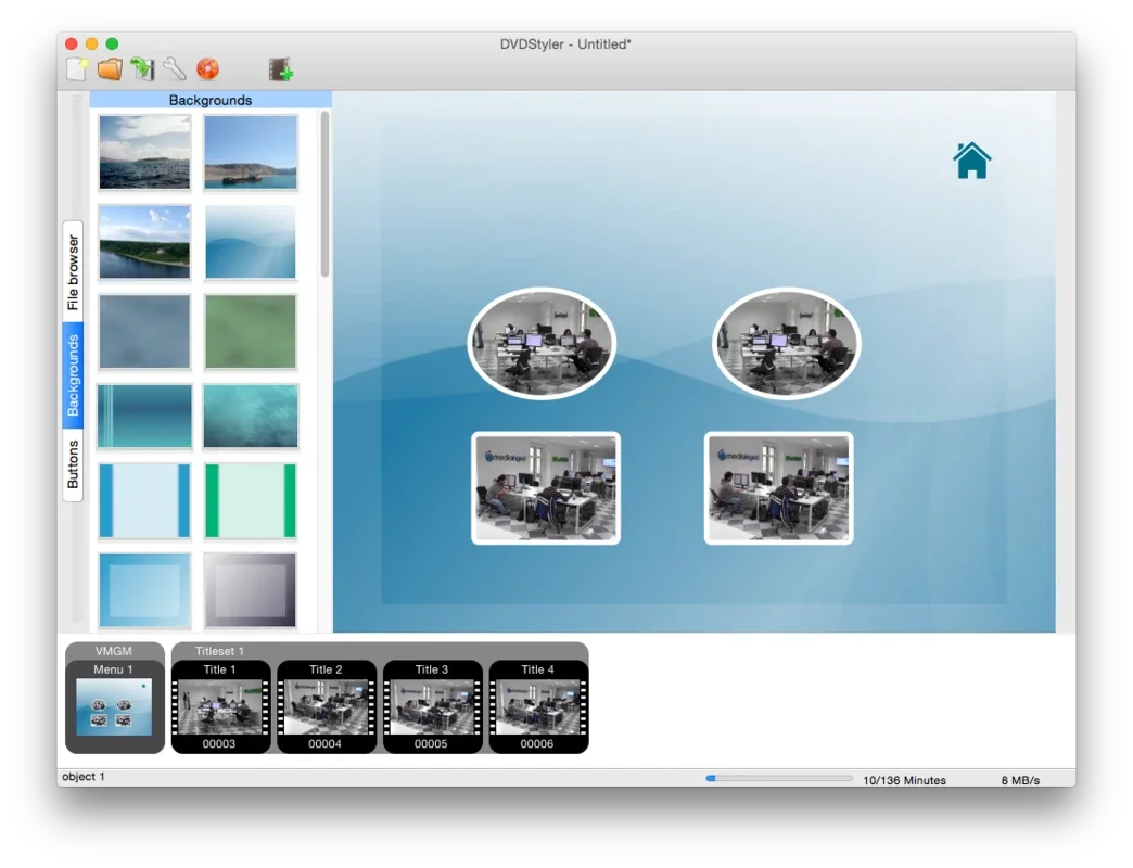 DVDStyler for Mac - Create Custom DVD Menus