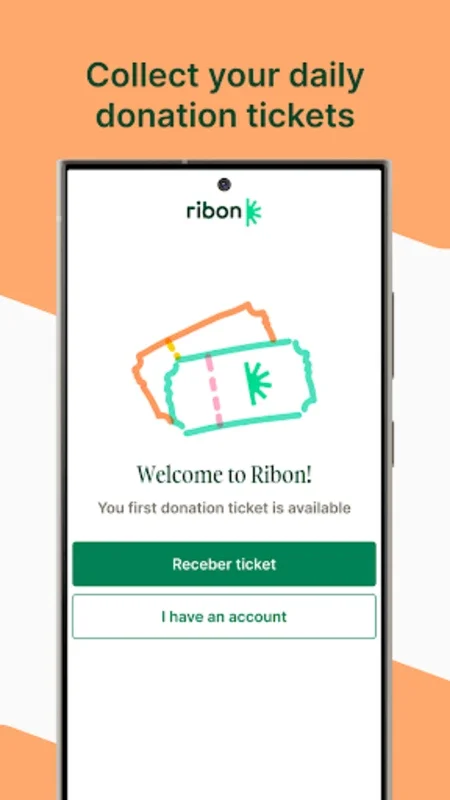 Ribon for Android - Facilitate Charitable Giving