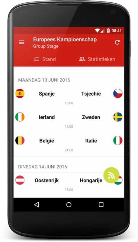 WK 2014 for Android - Stay Connected with Soccer Action