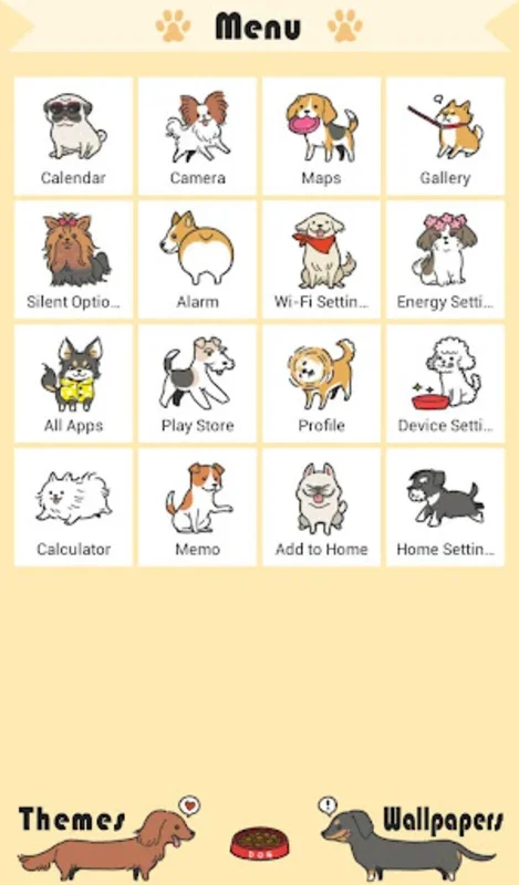 I Love DOGS for Android - Transform Your Device