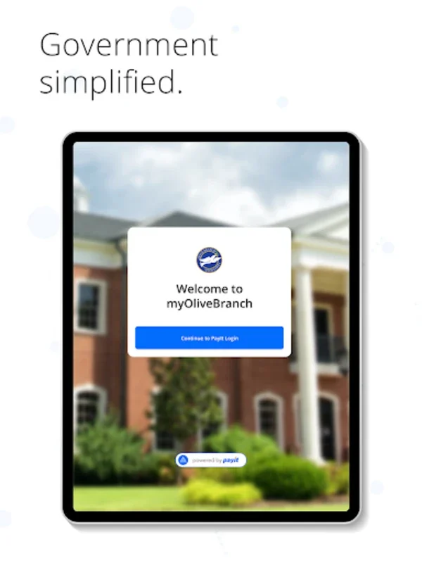 myOliveBranch for Android - Simplify City Payments