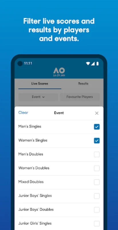 Australian Open Tennis 2023 for Android - Immersive Tennis Experience