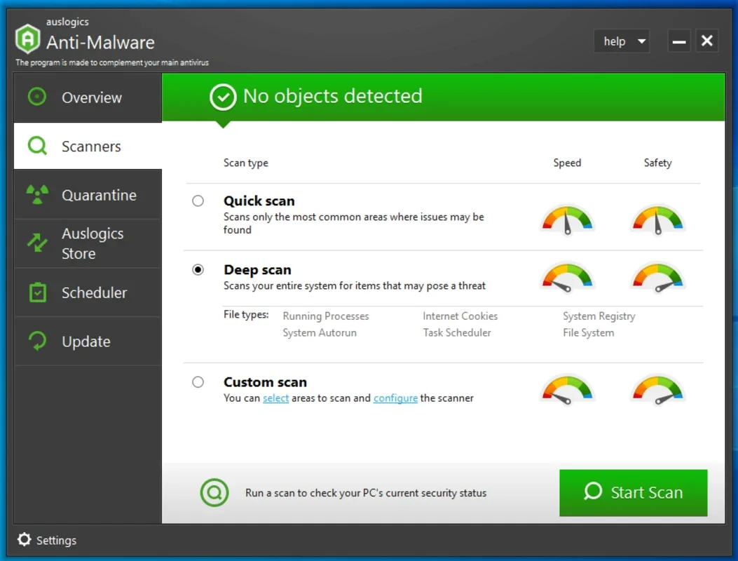 Auslogics Anti-Malware for Windows - Comprehensive Protection