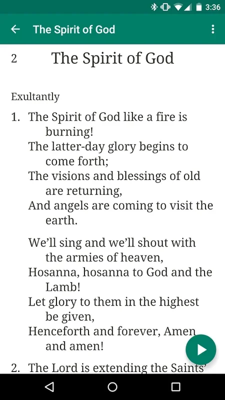 LDS Music for Android - Official Hymns App