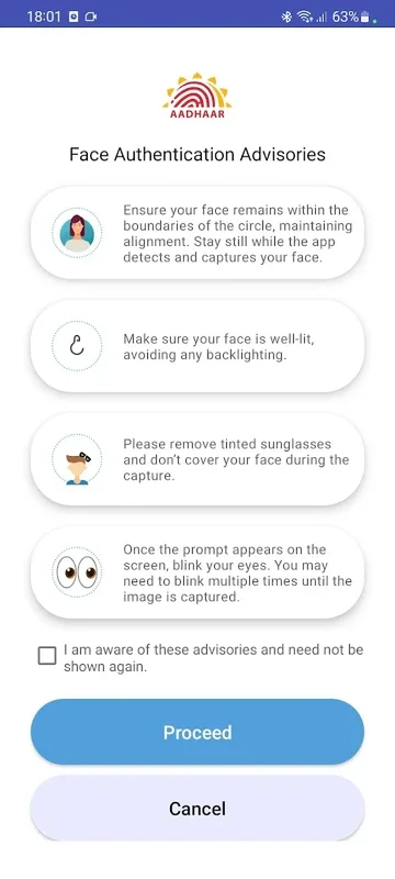 AadhaarFaceRd for Android - Secure Facial Recognition App