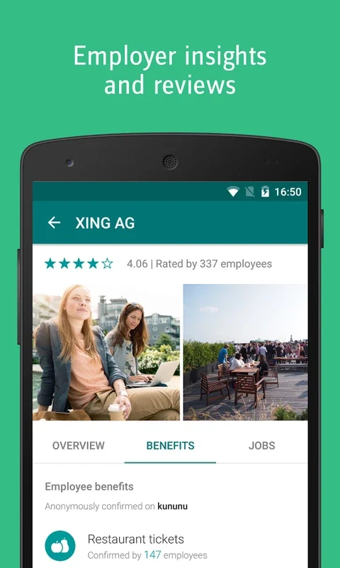 XING Jobs for Android - Find Your Dream Job