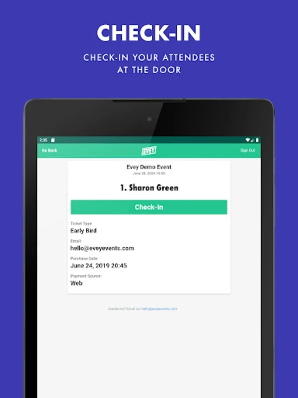 Evey Events - Check-In Manager for Android - Manage Event Check-ins Easily