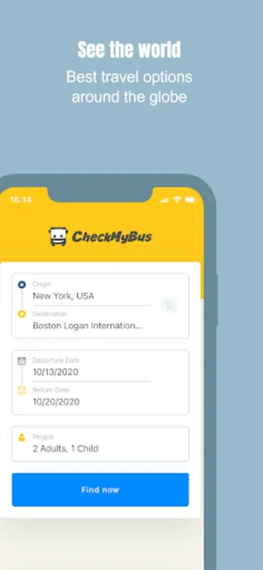 CheckMyBus: Compare Transport Options for Android