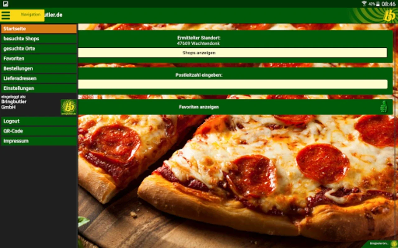 Bringbutler - Pizza, Pasta,.. for Android: Convenient Food Ordering