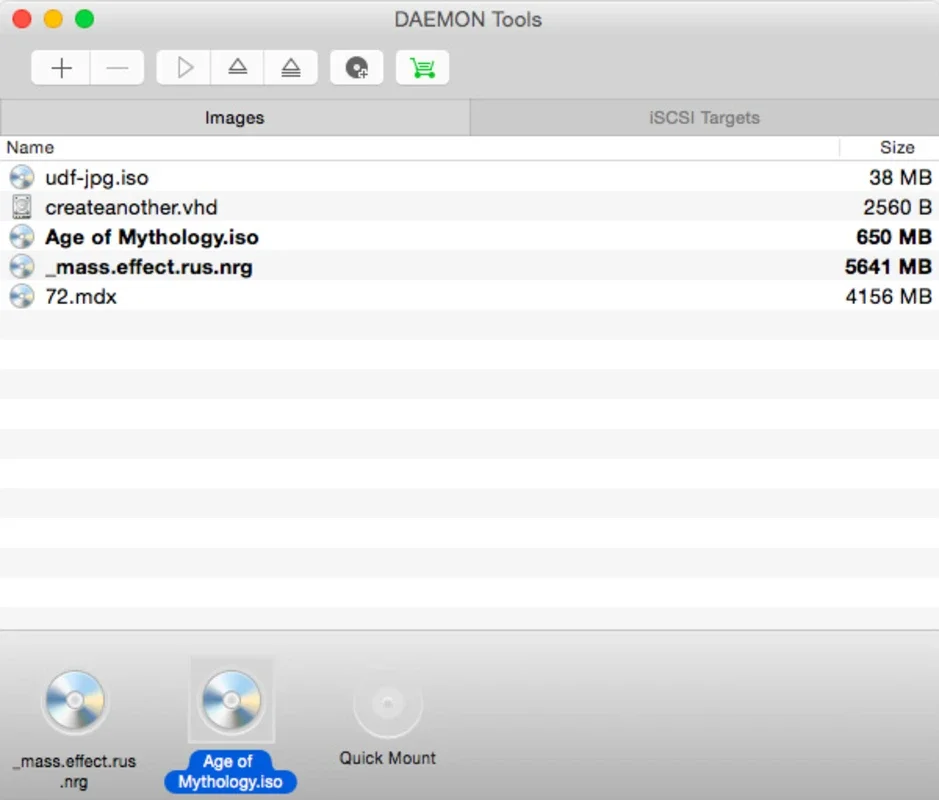 DAEMON Tools for Mac - Access Digital Media Easily