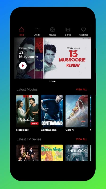 123Movies - Live TV for Android: Enjoy Diverse Content