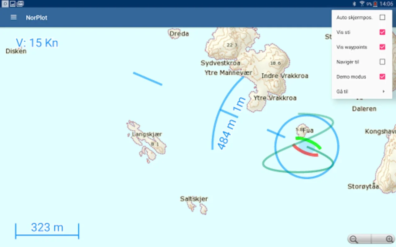 NorPlot sjøkart / kartplotter for Android: Detailed Marine Charts