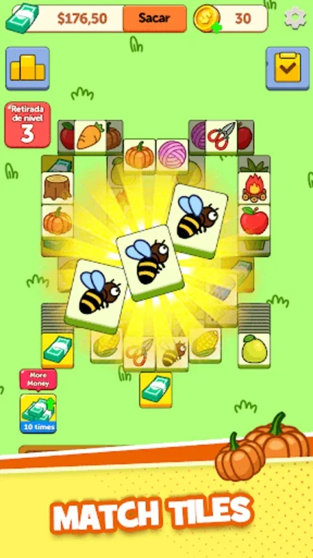 Farm Village Tiles: Match-3 Puzzle Adventure for Android