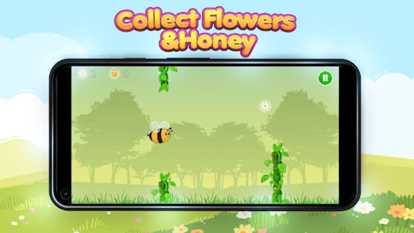 Bee Flappy Game for Android - Challenging Adventures