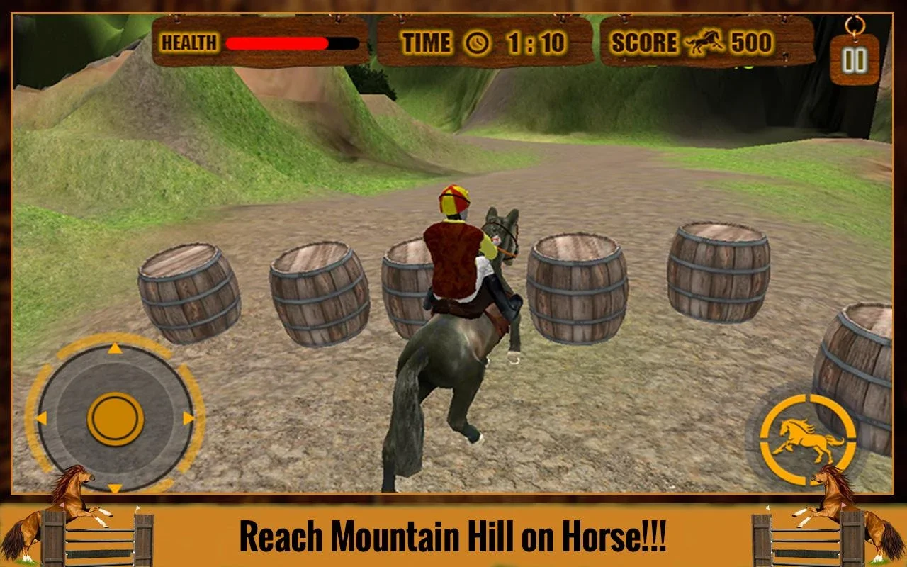 Horse Rider Hill Climb Run 3D for Android - Thrilling Adventure