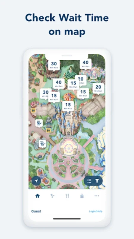 Tokyo Disney Resort App for Android - Streamlined Park Experience