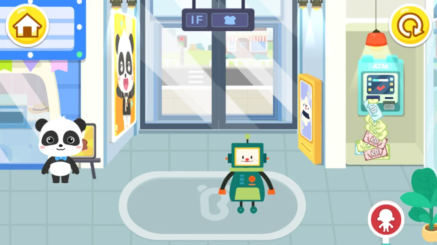 Little Panda's Town: My World: Fun Android Shopping Game for Kids