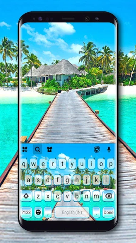 Beach Vacation Keyboard Backgr for Android - Enhance Typing